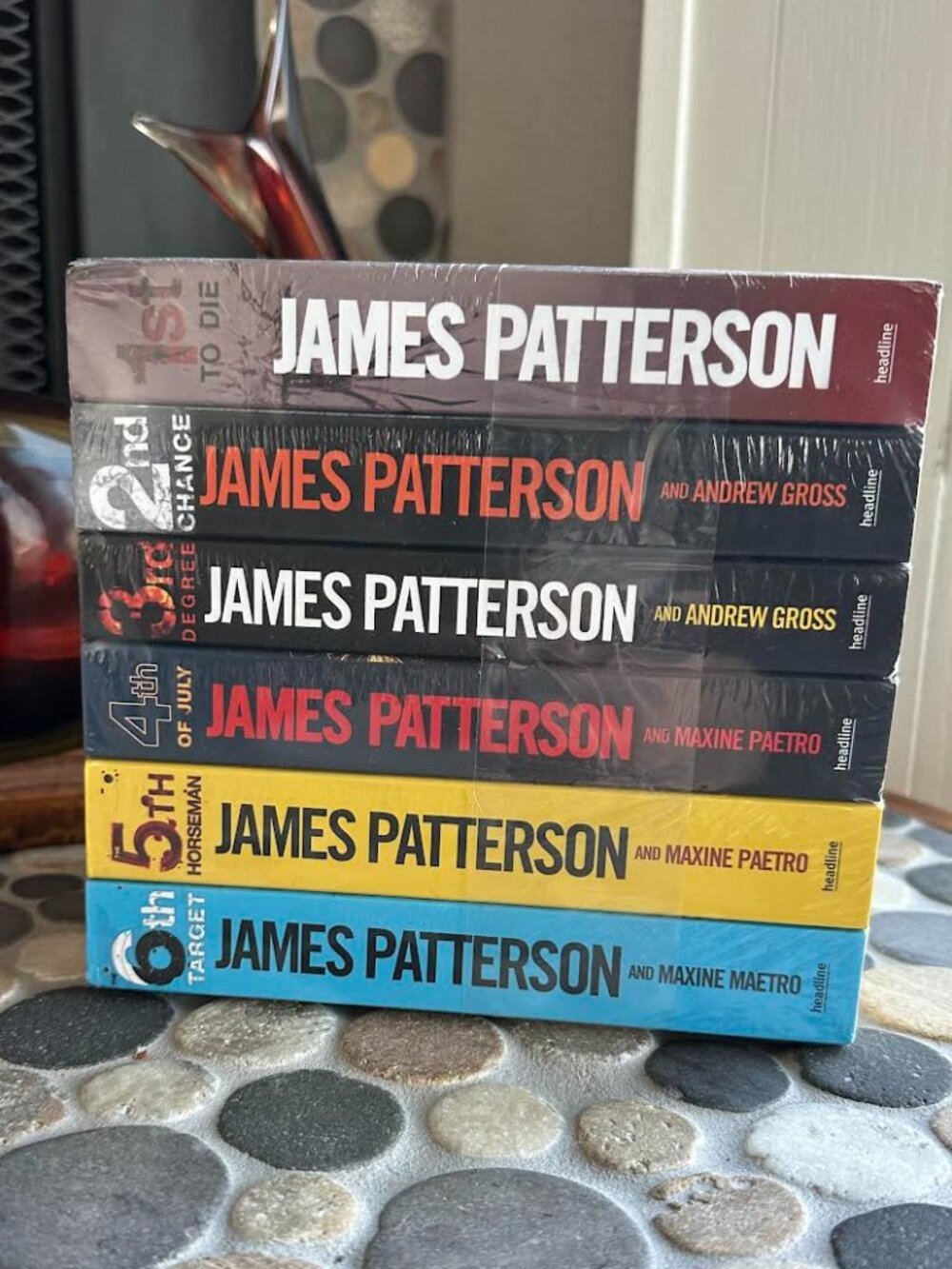 James Patterson Women's Murder Club 6 Book Collection 1-6 Paperback Collection